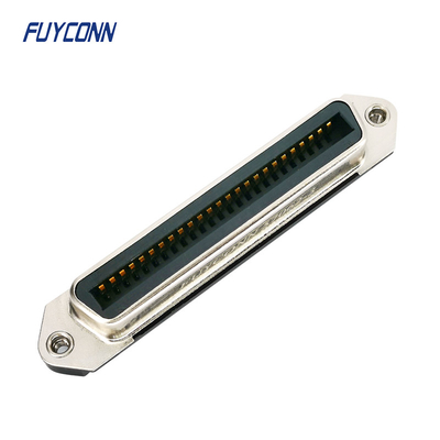 36pin Parallel Port Printer Connector , 50 / 64 Pin Solderless PCB Centronics Connector