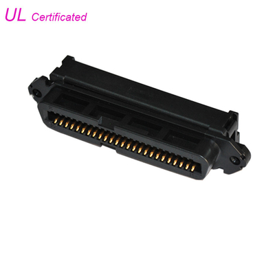 Female Centronic 50 64 Ways IDC RJ21 Tyco Connector With Plastic Cover