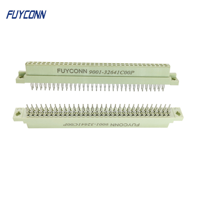 2 Rows Press Pin Eurocard Connector ,  20pin 32pin 64pin Female DIN41612 Connector