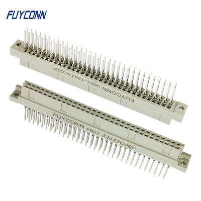 2 Rows Press Pin Eurocard Connector ,  20pin 32pin 64pin Female DIN41612 Connector