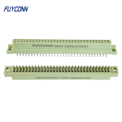 Female Euro 2 Rows 20pin 32pin 64pin PCB DIN 41612 Connector Vertical Terminals