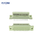 2 Rows PCB DIN41612 Female Straight Eurocard Connector 20pin 32pin 50pin 64pin