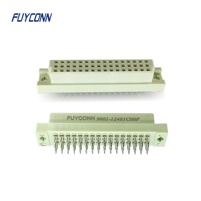 Press Pin Solderless Eurocard Connector Female 3 Rows 30pin 48pin 96pin