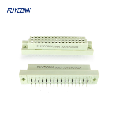 Female PCB DIN 41612 Connector, Straight PCB Eurocard Connector