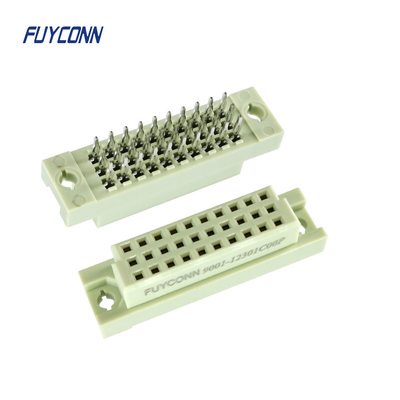 Solderless pin Female Eurocard Connector 3 Rows 3x10pin 20pin 30pin