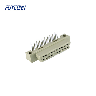 220S DIN41612 Connector Female 2x10P 20pin Right Angle PCB