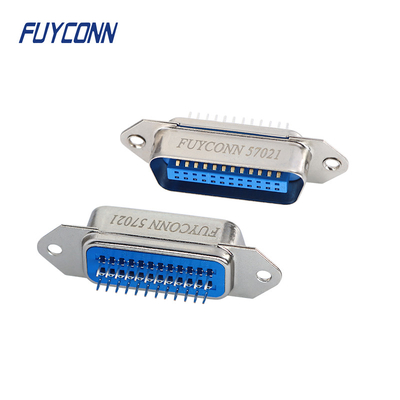 24pin Centronics Connector , 2.16mm Male Vertical PCB Connector