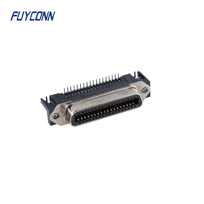 Low Profile Female Centronics Connector 90 Degree PCB 50pin 36pin 24pin 14pin