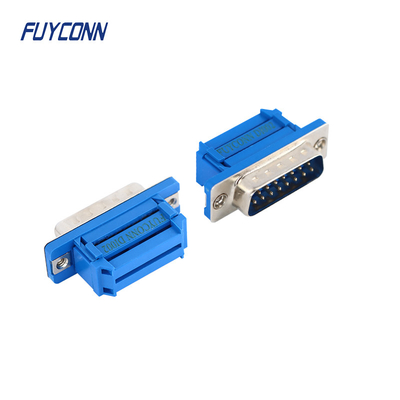 Crimping Cable 15 Pin Ribbon Connector , IDC Male Ribbon D-SUB Connector