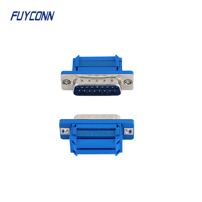 Crimping Cable 15 Pin Ribbon Connector , IDC Male Ribbon D-SUB Connector