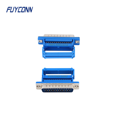 25Pin IDC Ribbon Connector Male Ribbon D-SUB Connector Crimping Type