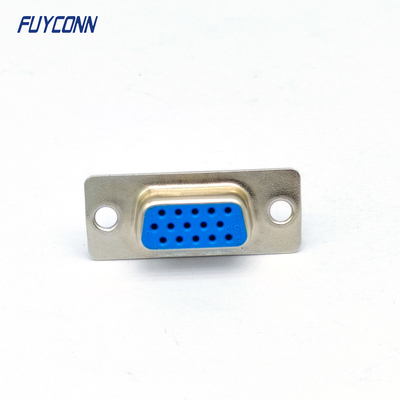 D-SUB High Density Connector , 15pin 26pin 44pin 62pin Solder Cup Female DB Connector