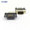 9 Pin Right Angle Male D-sub Connectors 9 Way DB Connector (8.08mm)