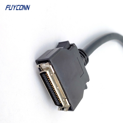 HPCN Straight Male To Male SCSI Connector Cable Assembly 36Pin