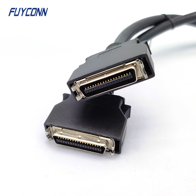 HPCN Straight Male To Male SCSI Connector Cable Assembly 36Pin