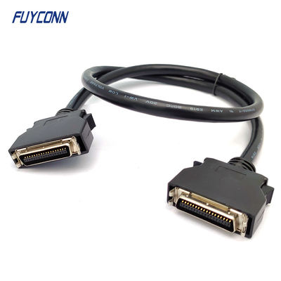 HPCN Straight Male To Male SCSI Connector Cable Assembly 36Pin