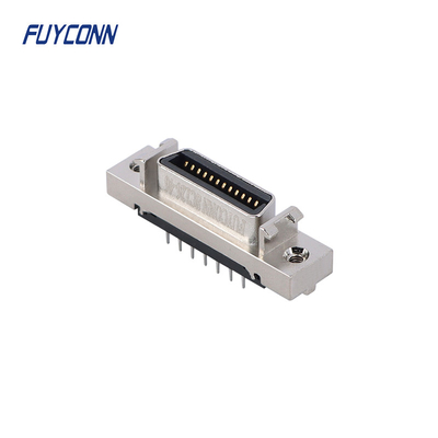 SCSI 26pin Connector , Female MDR Servo Connector W/ Zinc Alloy Shell