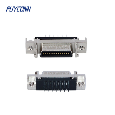 SCSI 26pin Connector , Female MDR Servo Connector W/ Zinc Alloy Shell