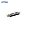 SCSI 50pin Servo Connector MDR PCB Straight 1.27mm With Zinc Alloy Shell