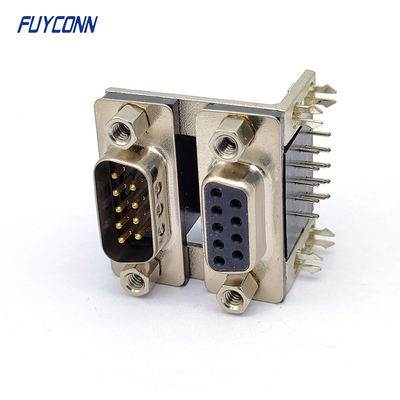 Male To Female Twins D-SUB Connector 9P-9P 15P-15P 25P-25P 37P-37P