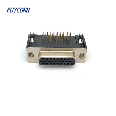 PCB High Density D-SUB Connector Female, 15pin 26pin 44pin 62Pin DSUB Connector