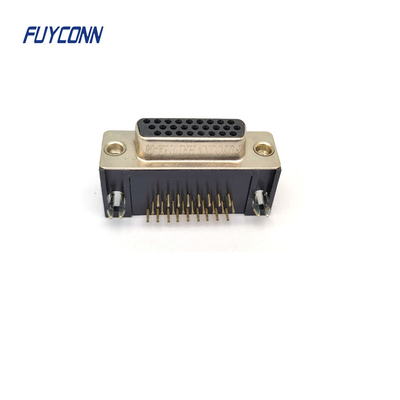 PCB High Density D-SUB Connector , 15pin 26pin 44pin 62Pin DSUB Connector