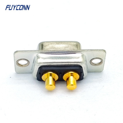 Female 2V2 D-SUB Connector , 2pin High Power Connector