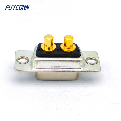 Female 2V2 D-SUB Connector , 2pin High Power Connector