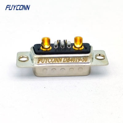 7W2 High Current Connector , 7Pin D-SUB Male High Power Connector