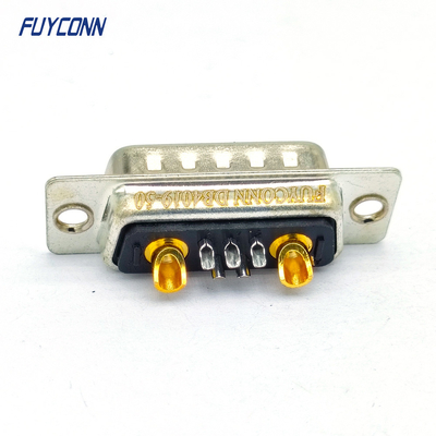 7W2 High Current Connector , 7Pin D-SUB Male High Power Connector