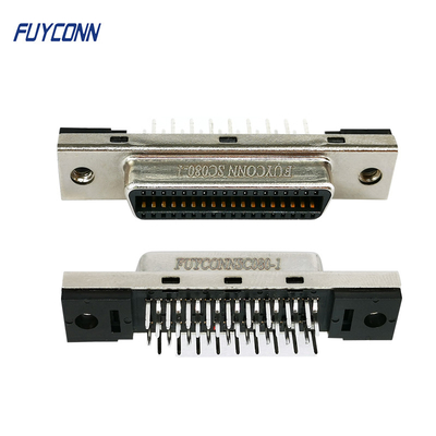 36pin SCSI Servo Connector PCB Solder Cup IDC Crimp 1.27mm Connector Supplier