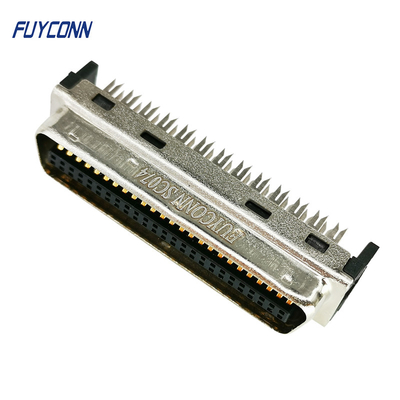 SCSI MDR Connector PCB Solder Cup IDC Crimp 1.27mm 50pin Connector China