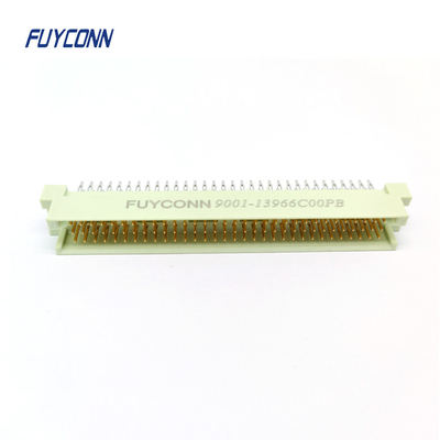 Solderless Male DIN41612 Connector 3 Rows 96pin Press Pin  PCB Type