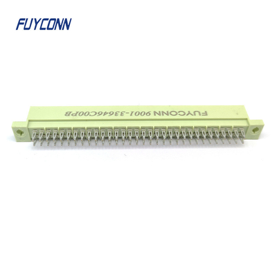 2 Rows Solderless DIN41612 Connector 64pin Male Press Fit Connector