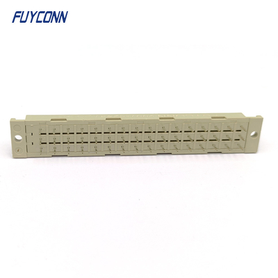 48Pin Power DIN41612 Connector PCB Straight Female 3*16pin 5.08mm Pitch