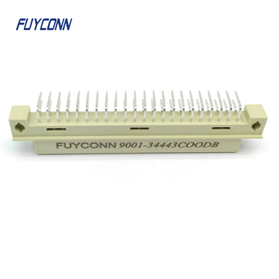 2 Rows 44 Pin DIN 41612 Connector PCB Angled Female 2*22P 244S Eurocard Connector 2.54mm Pitch