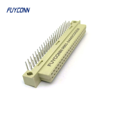 2 Rows 44 Pin DIN 41612 Connector PCB Angled Female 2*22P 244S Eurocard Connector 2.54mm Pitch