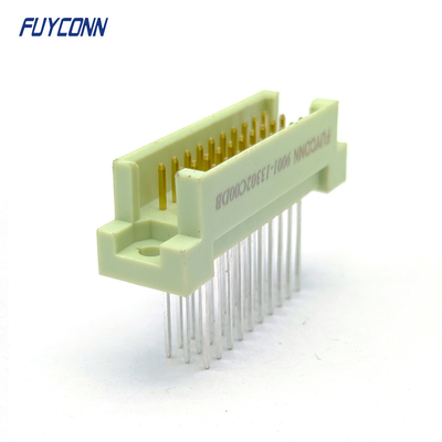 Vertical PCB 30 Pin Male DIN 41612 Connector 13mm Eurocard Connector