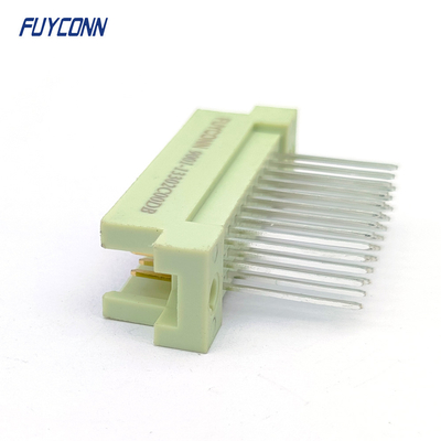 Vertical PCB 30 Pin Male DIN 41612 Connector 13mm Eurocard Connector