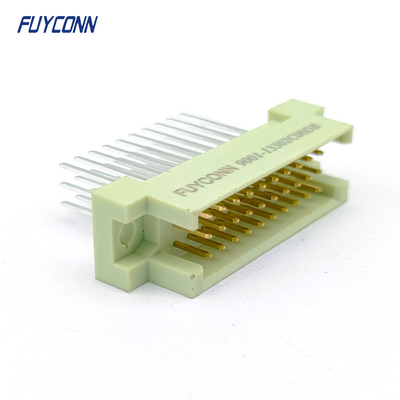 Vertical PCB 30 Pin Male DIN 41612 Connector 13mm Eurocard Connector