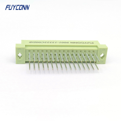 Straight PCB 3 rows 32 Pin Male DIN 41612 Connector 2*16P 32P 13mm 41612 Connector