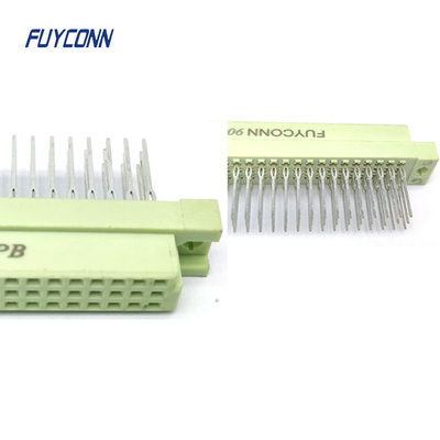 Female DIN 41612 Connector 3 Rows 96 Pin Press Pin 13mm 41612 Connector