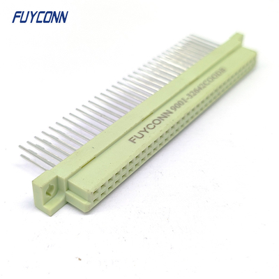 2 Rows 64P 15mm Vertical Terminals 264 Female Eurocard Connector