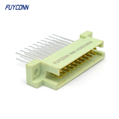 13mm Male DIN41612 Connector 2 Rows 20Pin Vertical Terminals Eurocard Connector