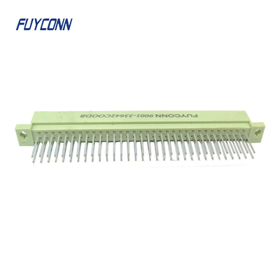 Male DIN41612 Connector 15mm Straight PCB 2 Rows 2*32pin 64Pin Eurocard Connector