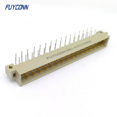 Power Type 32Pin DIN41612 Connector PCB Right Angle 2*16P 32P 5.08mm Male Connector