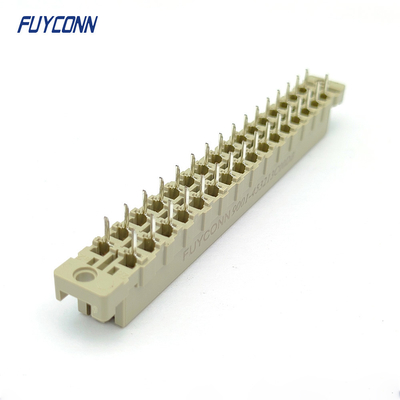 32P 5.08mm DIN41612 Connector Straight PCB Female 2*16P 32Pin Power 41612 Connector