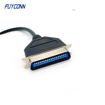 Parallel IEEE 1284 Printer Cable Centronics-36 Male To Centronics-36 Male