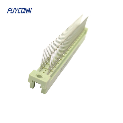 Male Solderless 2*32P 13mm 64pin DIN 41612 Connector 2.54mm Connector Manufacture