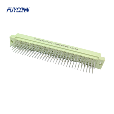 Male Solderless 2*32P 13mm 64pin DIN 41612 Connector 2.54mm Connector Manufacture